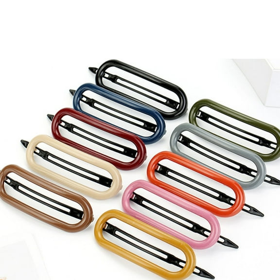 Luxshiny 10Pcs High Cranial Hair Clip Hair Accessories for Women Assorted Color