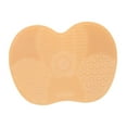 thumbnail image 2 of TISHITA Brush Cleaner Pad with Suction Cup Foldable Large Cleaner Pad Scrubber Tool for Yellow White, 2 of 8