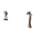 thumbnail image 1 of Estatua decorativa de figura africana, adorno de mesa para entrada, chimenea, dormitorio, decoración del hogar, regalo de inauguración de la casa, esc, 1 of 8