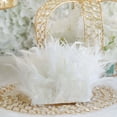 thumbnail image 2 of Efavormart 2PCS 39" White Real Turkey Feather Trims With Satin Ribbon Tape For Wedding Decoration, 2 of 8