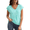 1-Blue, variant on Women's Healing Affirmation V-Neck Tank - "Christ Does" Inspirational Quote Top, Sleeveless Graphic Tee for Everyday Wear