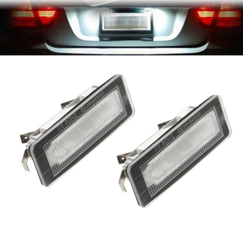 License Plate Lights Car LED For Smart Fortwo Coupe 450 451 Useful Practical Car External