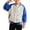 Blue, variant on GiLiling Boys Girls Baseball Jacket School Uniform Fleece Coats Lightweight Jackets Kids Preppy Trendy Tops Long Sleeve Causal Coat (Blue, 6-12 Months)