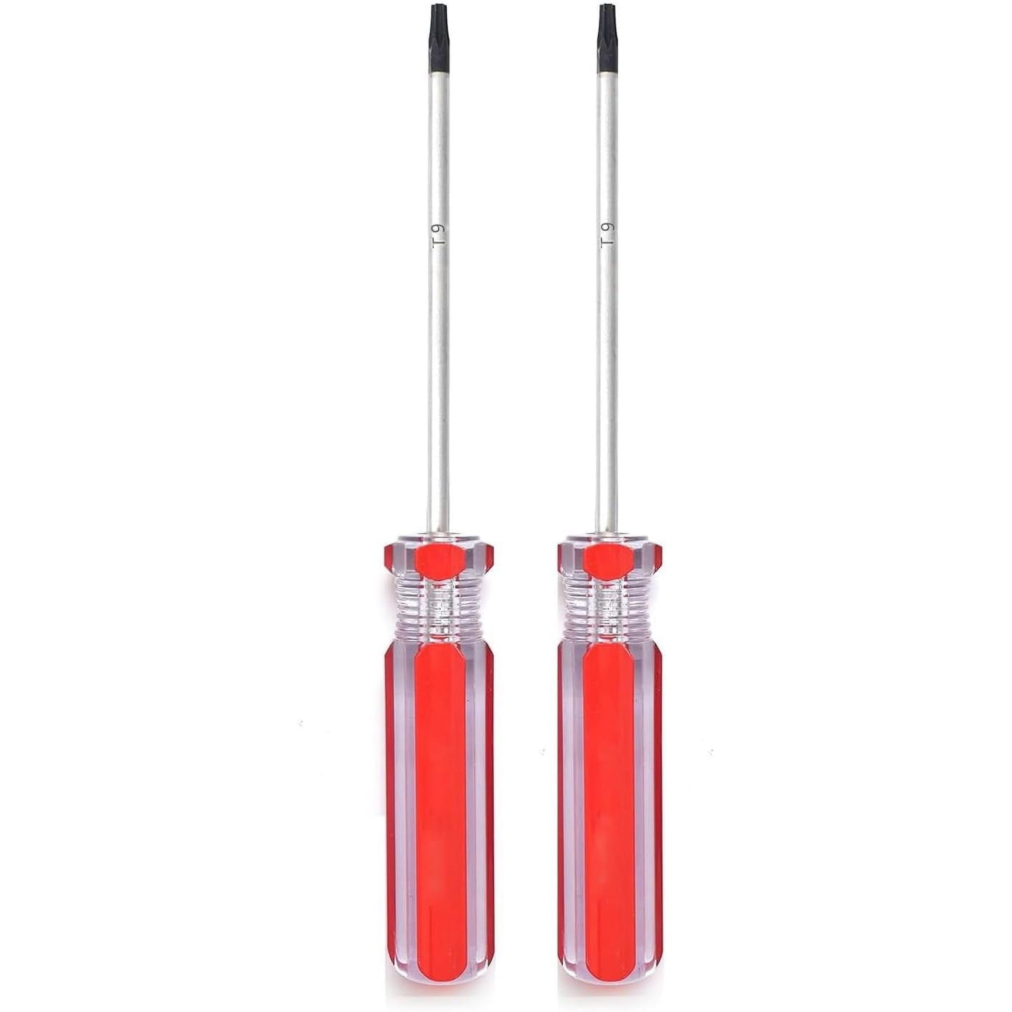 shiyou-T9H Torx Screwdriver 2PCS Set, 2Pack T9 Torx Security