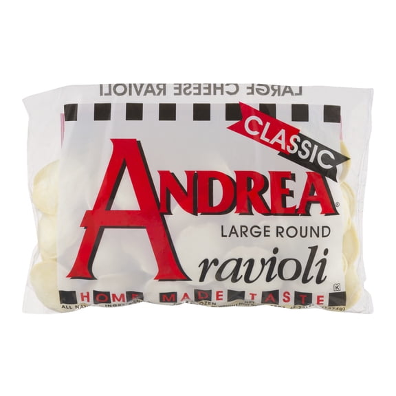 Andrea Large Round Cheese Ravioli, 52.0 OZ