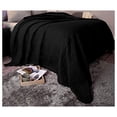 thumbnail image 3 of Lavish Home 66-40-FQ-BL Full & Queen Solid Color Bed Quilt , Black, 3 of 5