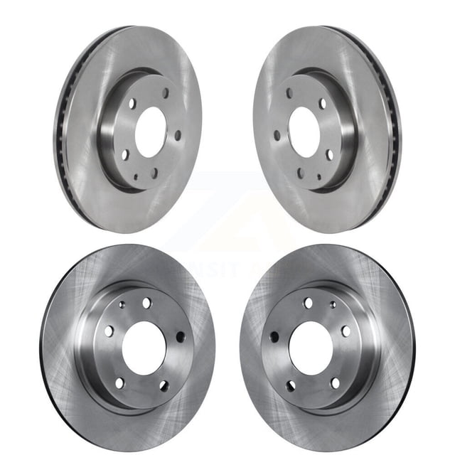 CMX Front Rear Disc Brake Rotors Kit for Car Mazda 3 Sport FWD K8-102269