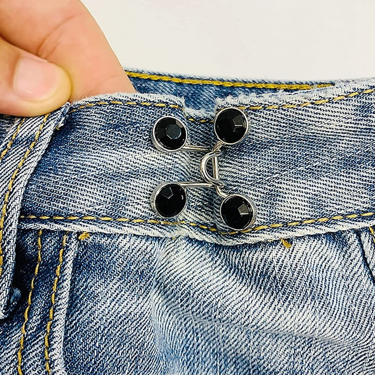 Jean Button Pins, Adjustable Jean Button, Detachable Jean Button