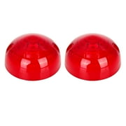 2 Pcs Vehicle Tail Light Lens for 90-94 Land Rover Defender 90 110 Red
