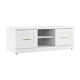 thumbnail image 2 of Hampton Heights 48W Shoe Bench with Doors in White - Engineered Wood, 2 of 5