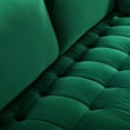 thumbnail image 3 of Meridian Furniture Emily Velvet Sofa-Color:Grey Velvet,Style:Contemporary, 3 of 11