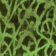thumbnail image 1 of Ahgly Company Indoor Square Abstract Green Modern Area Rugs, 3' Square, 1 of 4