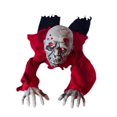 thumbnail image 3 of Fantasma eléctrico de terror para Halloween, longitud de 130 cm, con activación por sonido, para uso en interiores o porches cubiertos Rojo, 3 of 9