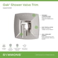 thumbnail image 4 of Symmons S5690STNTRM Oak Traditional Valve Trim Only - Nickel, 4 of 7