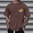 thumbnail image 5 of Cmfcve Graphic T-Shirt for Men Short Sleeve Round Neck Sports T-shirt Versatile Breathable Outdoor Shirt, 5 of 5