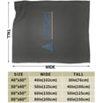 thumbnail image 3 of Morgan State University Logo Fleece Blanket, Very Soft Microfiber Flannel Blanket for Couch Warm and Cozy for All Seasons, 3 of 6