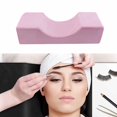 thumbnail image 1 of Cojín de extensión de pestañas, almohada de soporte para el cuello de salón de belleza, herramientas de maquillaje de almohada de belleza para injerto de reposacabezas en forma de U, mejora el sueño rosa brillar Electrónica, 1 of 5