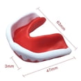 thumbnail image 2 of Protectores Bucales de Boxeo Greeniant Adulto EVA Blanco y Negro, 2 of 6
