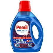 Persil ProClean Stain Fighter Liquid Laundry Detergent, 100 Fluid Ounces, 50 Loads