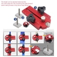 thumbnail image 3 of Table Saw Limit Fence, Retractable Reliable Structure Table Saw Pushing Limit Backer Wear   For Woodworking, 3 of 8