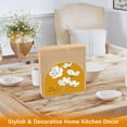 thumbnail image 6 of Yayeee Napkin Holder for Table Kitchen Paper Tissue Organization, White Flowers, 6 of 8