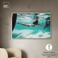 thumbnail image 5 of Art Remedy Retro Photography Canvas, 54" x 36", White Frame, Underwater Beauty, 5 of 7