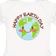 thumbnail image 4 of Inktastic Happy Earth Day Boys or Girls Long Sleeve Baby Bodysuit, 4 of 5