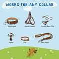 thumbnail image 4 of HAHDAXIA Pinces de Collier de Sécurité pour Chien, Lot de 5, Pinces de Collier à Griffes Réglables, Pinces de Secours Réfléchissantes à Double Extrémité, Connecteur de Laisse de Secours pour Harnais de Chien vers Collier, Pince de Sécurité, 4 of 7
