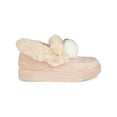 thumbnail image 2 of Journee Collection Womens Sunset Faux Fur Lined Faux Suede Moccasin Slippers, 2 of 3