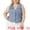 Light Blue, variant on DARING DIVA Women's Plus Size V Neck Sleeveless Utility Denim Vests 1X Dark Blue