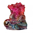 thumbnail image 2 of Colcolo Chinese Dragon Statue Art Crystal Dragons Family Figurine for Home Decor Car multicolor, 2 of 8