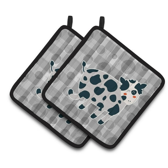 Cow Pair of Pot Holders