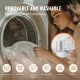 thumbnail image 5 of VEVOR Heated Mattress Pad, 54 x 75 in, Full Size Electric Bed Warmer with 1-5 Heat Settings Control, 10-Hour Auto Shut Off, Machine-Wash Breathable Coral Fleece Heating Electric Mattress Sheets, 5 of 9