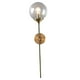 thumbnail image 1 of Aplique de pared industrial vintage con pantalla mini de globo de 5,9" claro, 1 of 6