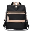 thumbnail image 1 of Dsscvnef Ladies Fashion Backpack Nylon Shoulder Bag Double Zipper Large Capacity Durable Lightweight Travel Daypack Stylish Design, 1 of 7