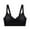 Black Bras for Women, variant on SMihono Daily Comfort Wireless Shaper Bra, Wireless Shaper Plus Size Adjustable Push Up Sports Support Bra Anti-Sagging Push up Comfort Wireless Bra, V Neck Full Coverage Bras Black XXL US(12)