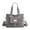 Gray-As shows, variant on Hovmgk Canvas Shoulder Bag, Women's Tote Pouch, Large Capacity, Stylish, Durable – Perfect for Daily Use, Travel, Great for Fashionable Women, Shoppers, Gray