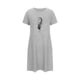 thumbnail image 5 of Camisón corto de talla grande para mujer, camisón de manga corta con estampado de pecho a la moda, camisón para mujer, 5 of 7