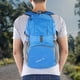 thumbnail image 4 of Mochila de senderismo ultracompacta y ligera de color azul brillante para viajes de aventura Mochila versátil para exteriores, 4 of 8