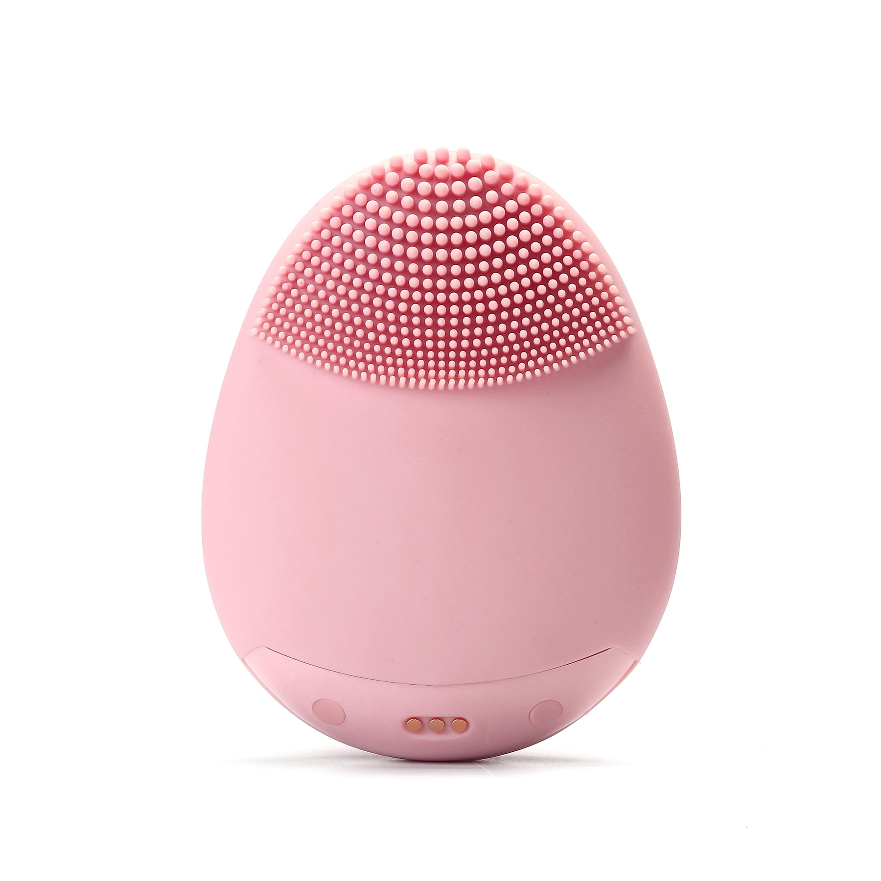 ($100 Value) ZAQ Mellow W-Sonic Silicone Facial Cleansing Brush, Pink