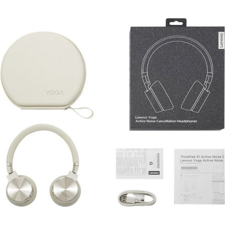 Lenovo Yoga - Bluetooth Wireless On-Ear Headphones with Mic Lenovo Yoga - Bluetooth Wireless On-Ear Headphones with Mic