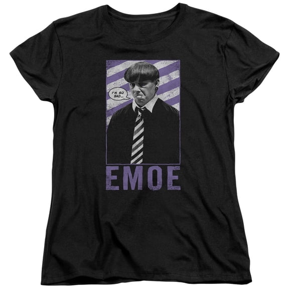 Three Stooges - Emoe - Women's Short Sleeve Shirt - XX-Large