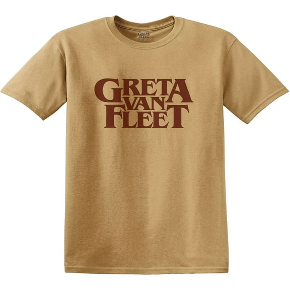 Men's Greta Van Fleet Logo Slim Fit T-shirt Small Old