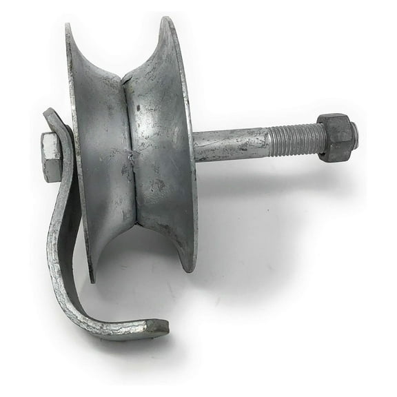 Pressed Steel Pipe Track with Retainer 5" x 1-5/8"