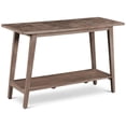 thumbnail image 1 of Steve Silver Milani Natural Wood Rectangle Sofa Table, 1 of 7