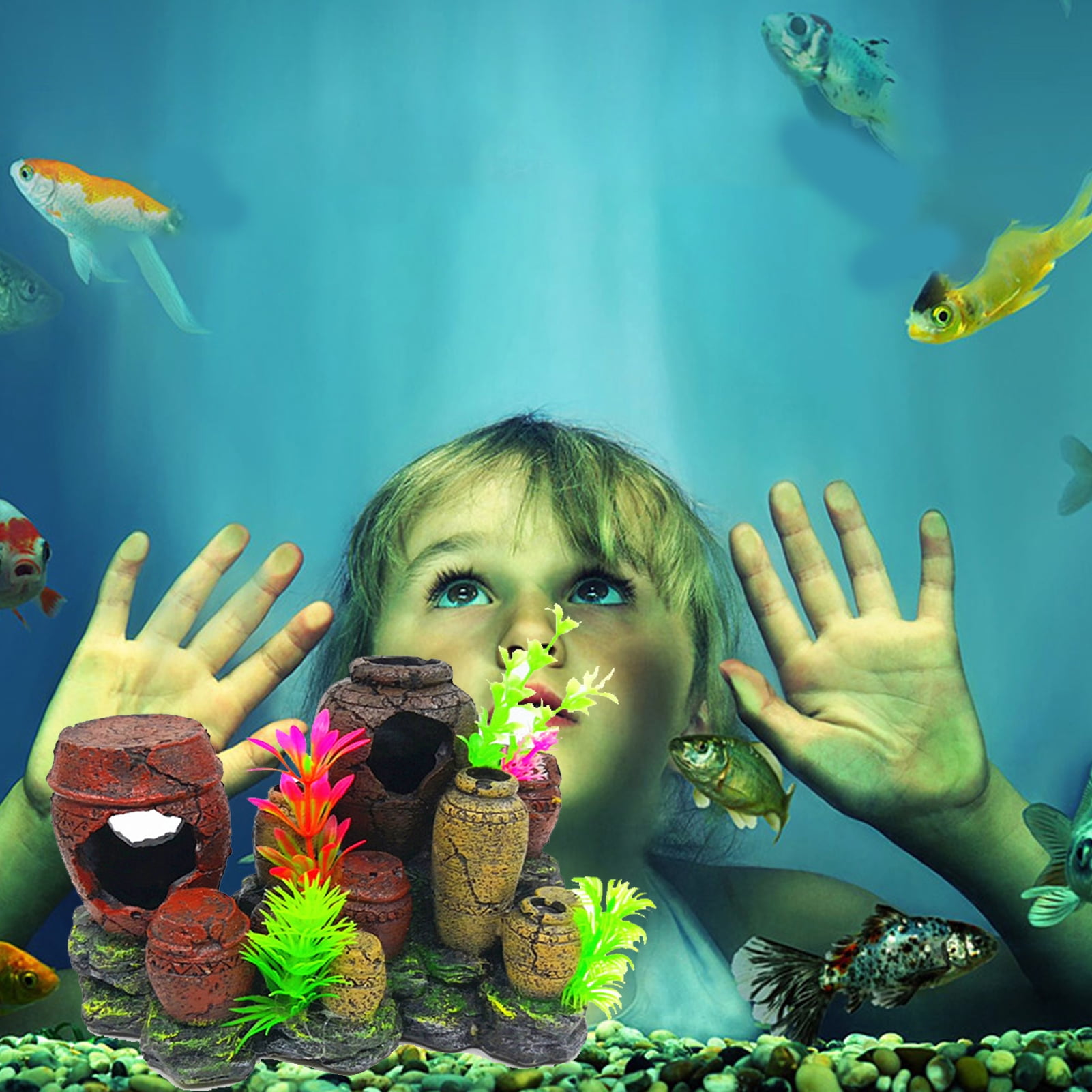 BetterZ Fish Tank Ornament Coral Landscape Decorative Accessories