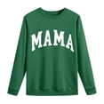 thumbnail image 4 of Nugftut Sweatshirts for Women Letter Printed Plain Sweatshirts Crew Neck Long Sleeve Casual Loose Pullover Top, 4 of 5
