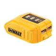 thumbnail image 1 of Cargador USB DEWALT DCB090 12V/20V MAX con 2 puertos e indicador, 1 of 6