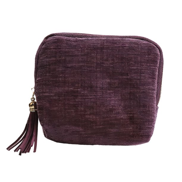 Bolsa para guardar joyas con cierre de cremallera, organizador portátil de joyas con múltiples compartimentos.