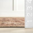 thumbnail image 6 of nuLOOM Seema Smart Plus with SplashGuard Area Rug, 4' x 6', Seema Brick, 6 of 11